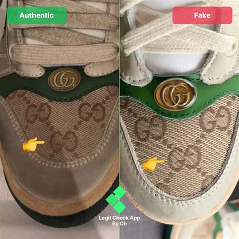 fake gucci customs shoes|how to check gucci shoes.